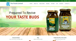 Desktop Screenshot of flexfoodsltd.com